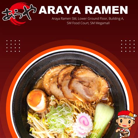 ramen megamall|ARAYA RAMEN at Food Court, SM Megamall .